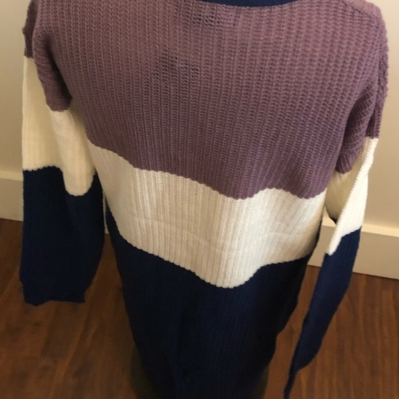 Color Block Cardigan - Picture 8 of 8